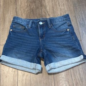 Justice jean shorts